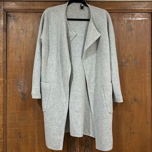 J.crew Juliette collarless sweater-blazer